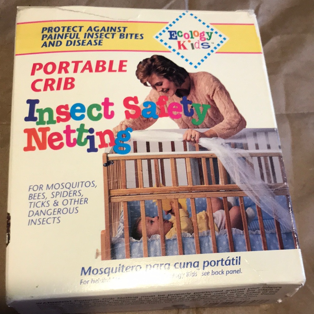 Ecology Kids Portable Crib Insect Safety Netting